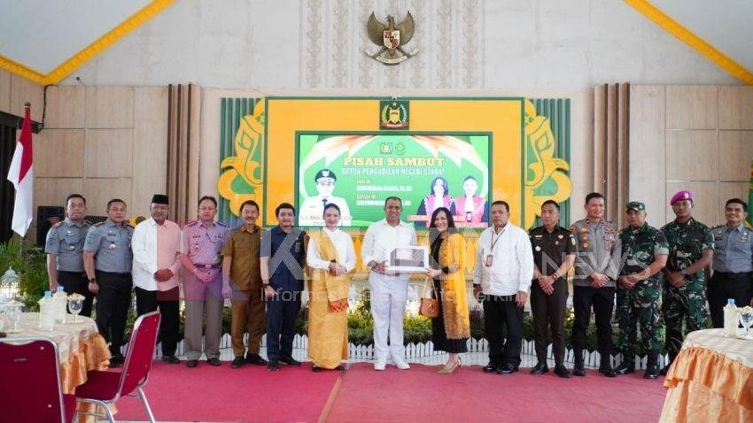 Lusi Emmi Kusumawati Resmi Jabat Ketua Pengadilan Negeri Stabat