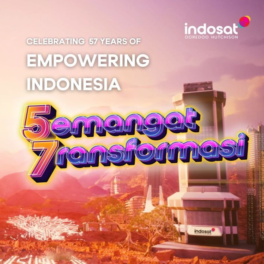 HUT ke-57 Indosat, Hujan Promo dan Hadiah untuk Pelanggan Setia