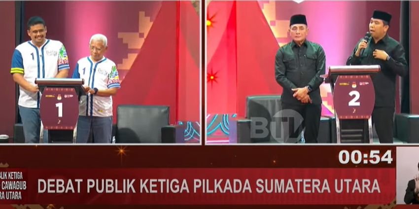 Dua Hari Jelang Pencoblosan, Dinamika Elektabilitas Pilgub Sumut Memanas