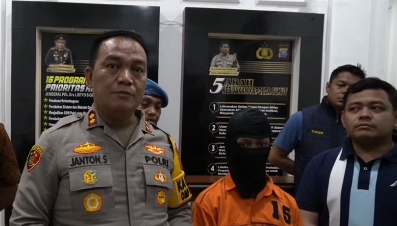 Polisi Tangkap Pelaku Spesialis Pemanah Saat Tawuran di Belawan