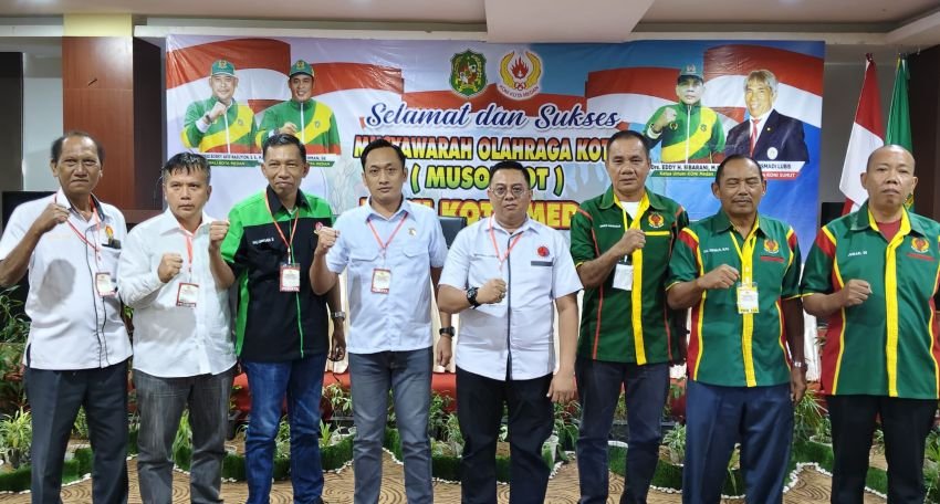 Aswindy Fachrizal Resmi Pimpin KONI Medan Periode 2024-2028
