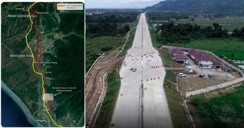 Padang – Sicincin, Tol Pertama di Provinsi Sumatera Barat Dibuka Selama Nataru