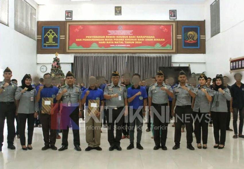 79 Orang Warga Binaan Lapas Binjai Terima Remisi Khusus Natal