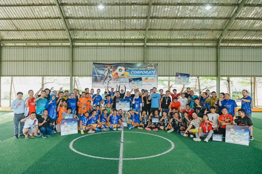 Bank Mandiri Juara di Turnamen Futsal Corporate Piala Bergilir 2024