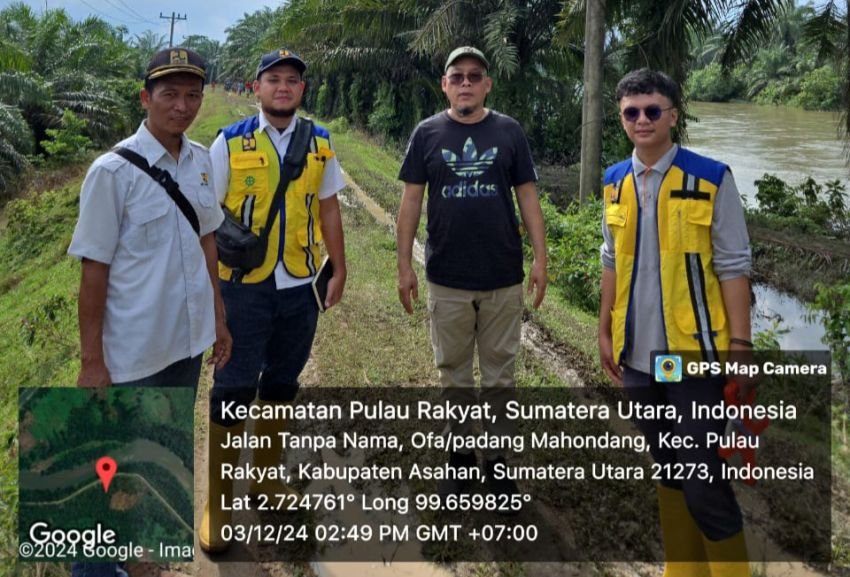 Rawan Banjir, Aripay Tambunan Desak BWSS II Bangun Bronjong di Sei Silau dan Sei Asahan