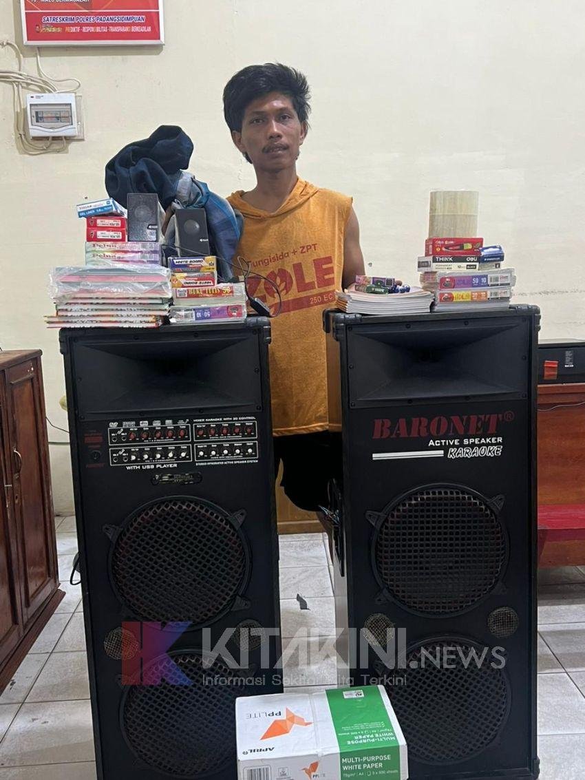 Polres Padangsidimpuan Tangkap Pelaku Pencurian di Toko Fotocopy