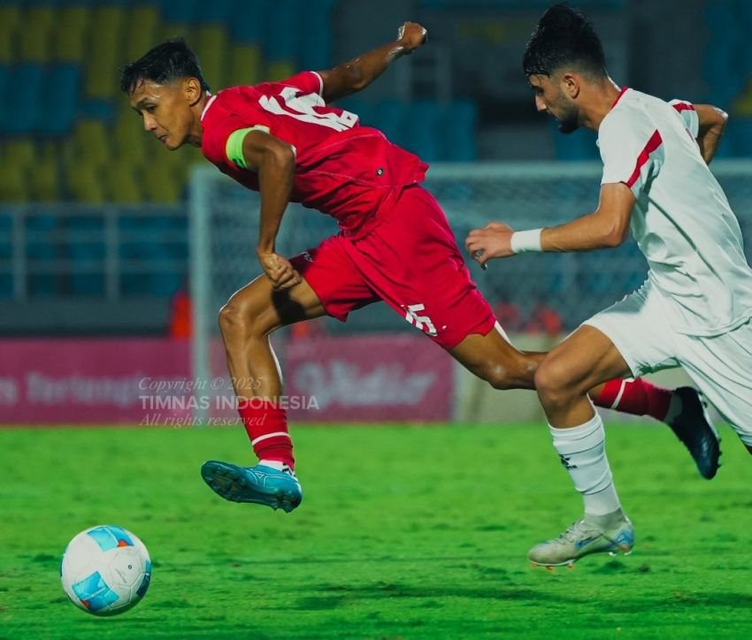 Timnas Indonesia U-20 Tumbang dari 10 Pemain Yordania di Mandiri U-20 Challenge Series