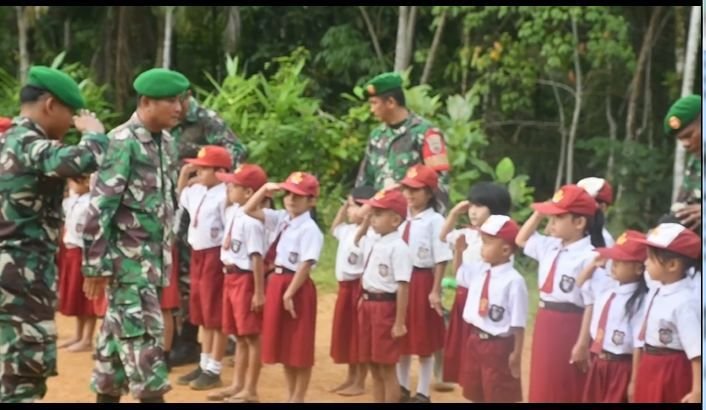 Krisis Guru di Nias, Kodim 0213/Nias Tugaskan Perajurit TNI Untuk Mengajar