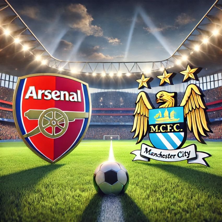 Arsenal vs Manchester City: Duel Krusial Jaga Asa Perebutan Gelar di Emirates