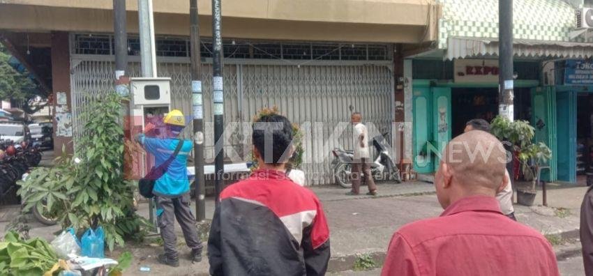 Box Panel Meteran Tiang Lampu Jalan Sutomo Siantar Meledak