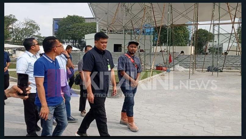 Sempat Molor, Bobby Janji Lagi Revitalisasi Lapangan Merdeka Selesai Pertengahan Februari 2025