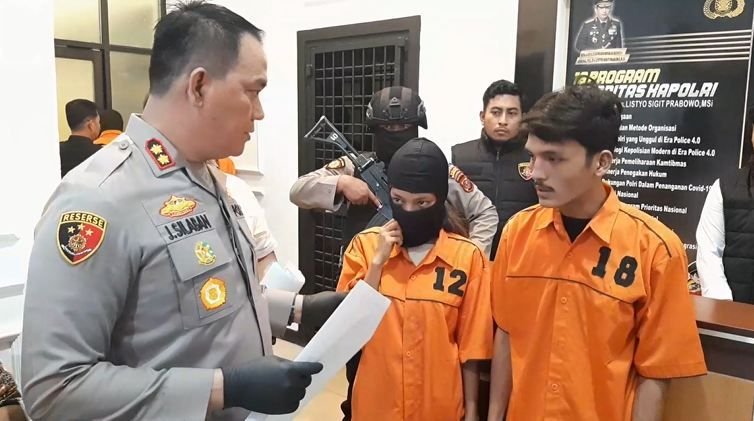 Modus Kencan Aplikasi, Polres Belawan Tangkap Pelaku Pasutri