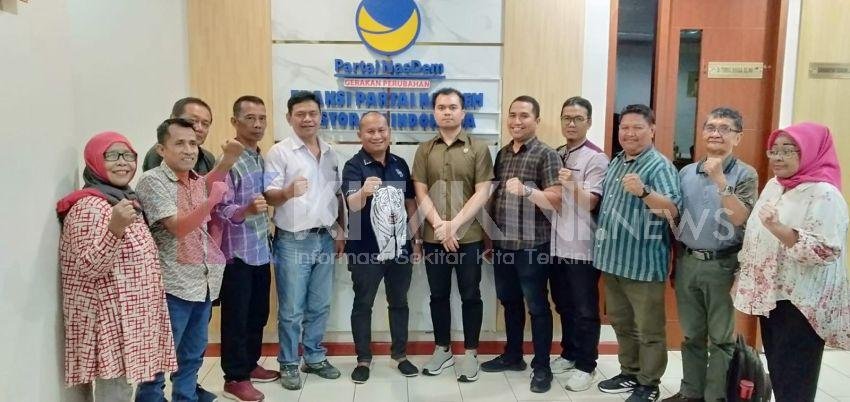 Rahmansyah: Fraksi NasDem Dukung dan Siap Bersinergi Dengan Wartawan