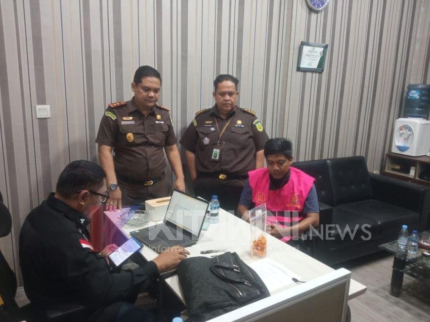 Tim Tabur Kejatisu Ringkus Tersangka DPO Dugaan Korupsi Pembangunan Stadion Madina