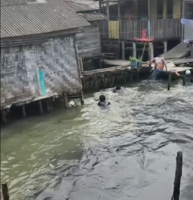 Gerebek Rumah Bandar Narkoba di Belawan, Pelaku Nyebur ke Laut