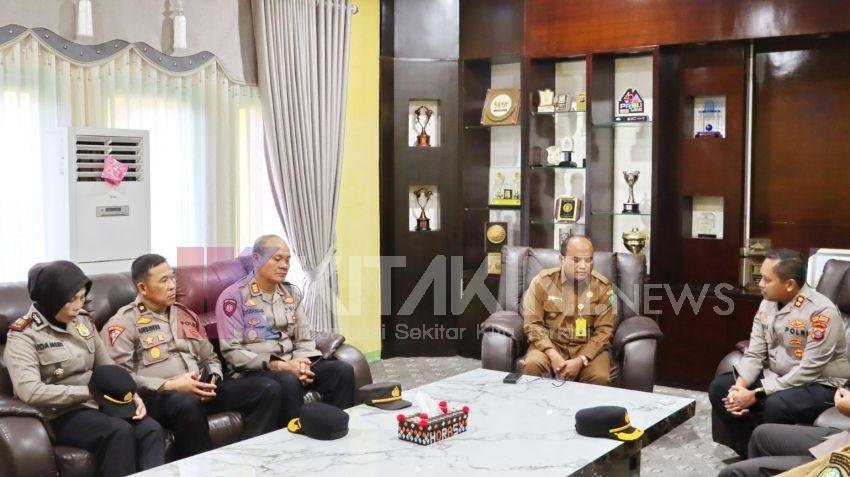 Jalin Sinergitas, Rombongan Kapolres Kunjungi Walikota Padangsidimpuan