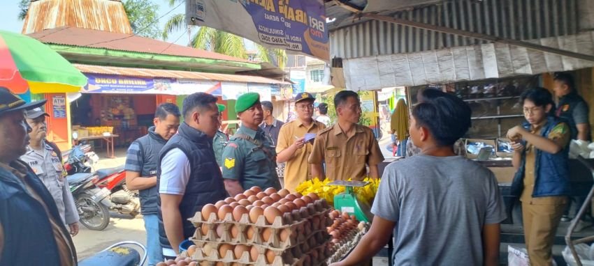 Pastikan Stok Pangan Aman, Satgas Pangan Polres Langkat Monitoring