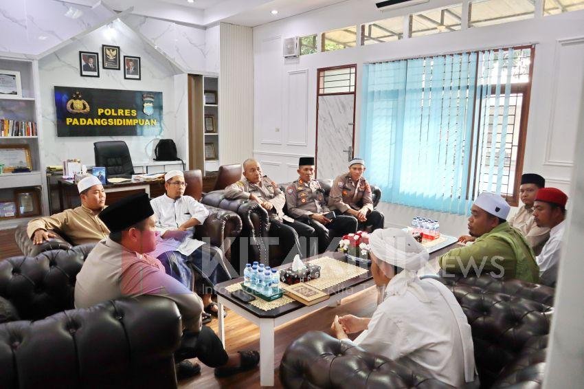 Kapolres Sidimpuan Bersama Para Ulama Bahas Pengoptimalan Kegiatan Da'i Kamtibmas