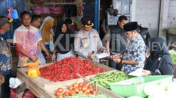 Polres Padangsidimpuan Dampingi Pemko Cek Harga dan Stok Bahan Pokok