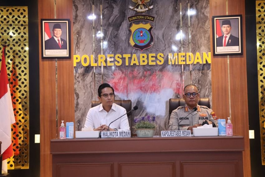 Wali Kota Medan dan Wakil Wali Kota Bahas Keamanan dan Sinergi dengan Polrestabes Medan
