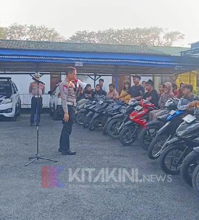 Polres Langkat Tertibkan Asmara Subuh, Balap Liar dan Petasan