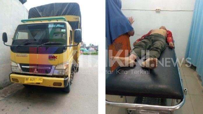 Truk Pupuk vs Sepeda Motor di Angkola Selatan, Satu Pengendara Tewas