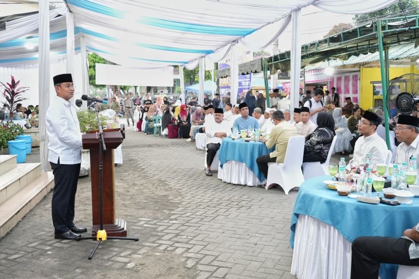 Safari Ramadhan, Pemko Medan Berikan Bantuan untuk Pembangunan Masjid Nurul Ikhwan