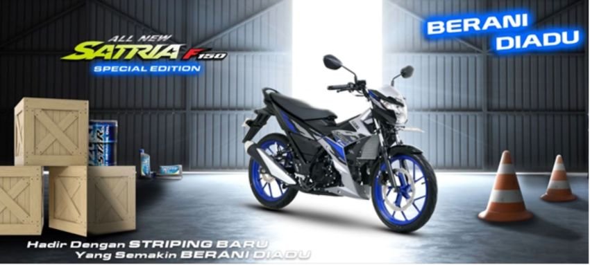 Suzuki All New Satria F150, Motor Bandel dan Awet untuk Anak Muda