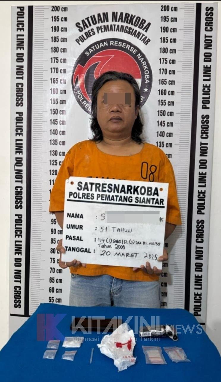 Ucok Bandit Sabu Lorong 9 Parluasan Siantar Berhasil Diringkus Polisi