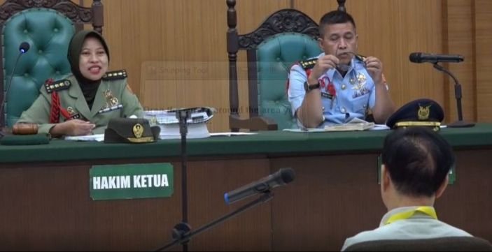 Pensiunan Puskopar A Kodam I/BB Jalani Sidang Pengadilan Militer Kasus Penggelapan