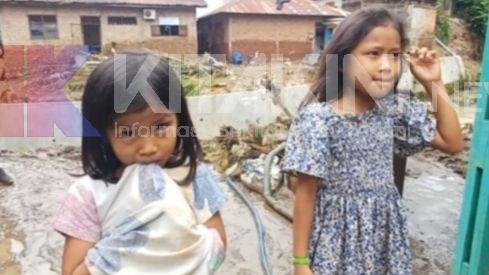 Seragam Sekolah Hanyut, Ririn dan Tania Korban Banjir Padangsidimpuan Tak Sekolah