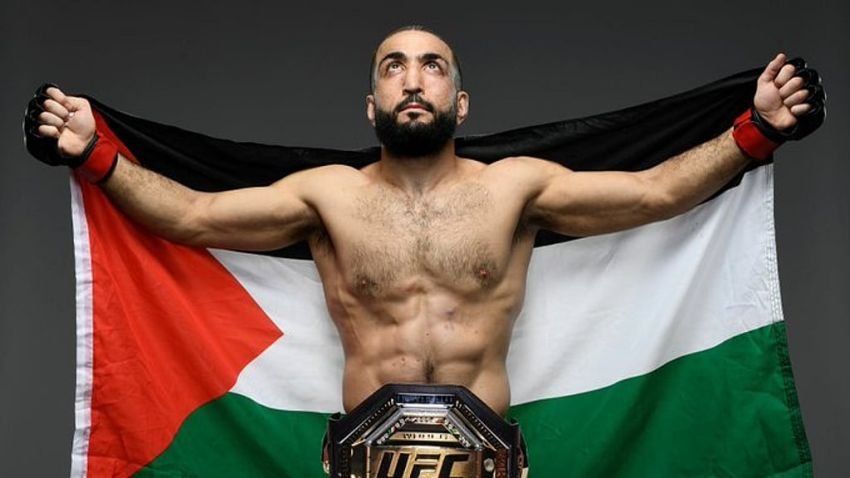 Belal Muhammad Protes Hilangnya Bendera Palestina di Situs UFC: Dana Harus Membereskannya