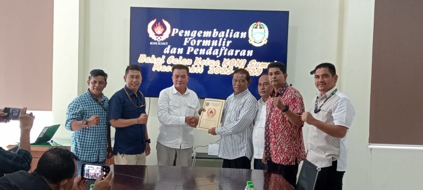 Parlautan Siregar Resmi Kembalikan Berkas, Siap Bertarung di Musprov KONI Sumut