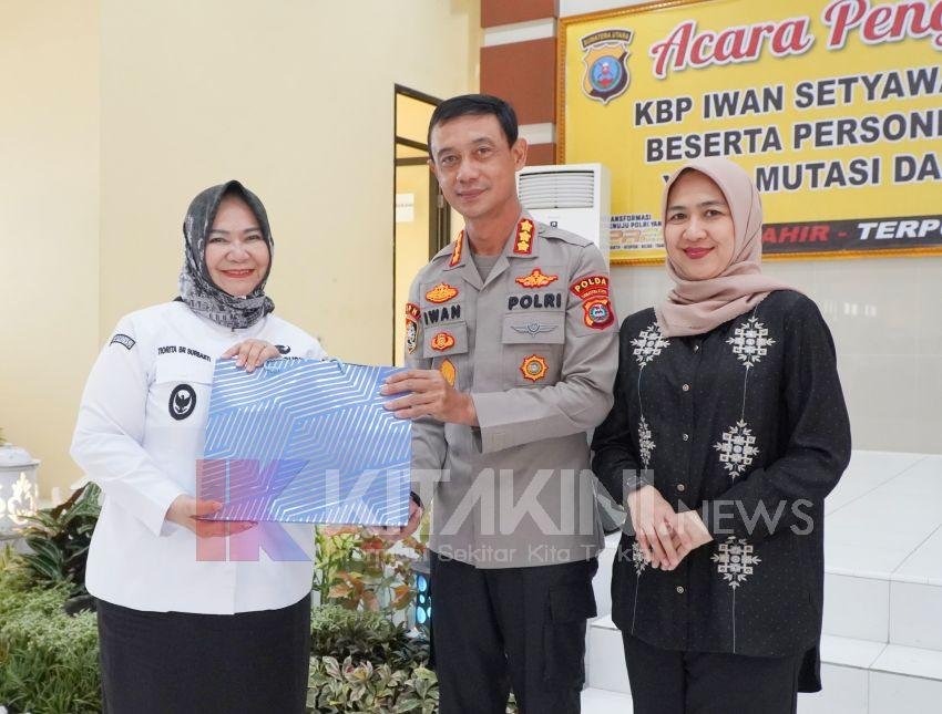 Tiorita Apresiasi Dedikasi Kombes Pol Iwan Setyawan Dukung Penguatan Pendidikan Kepolisian