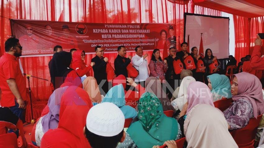 Serap Aspirasi Masyarakat, Rapidin Simbolon Kunker di Kota Padangsidimpuan