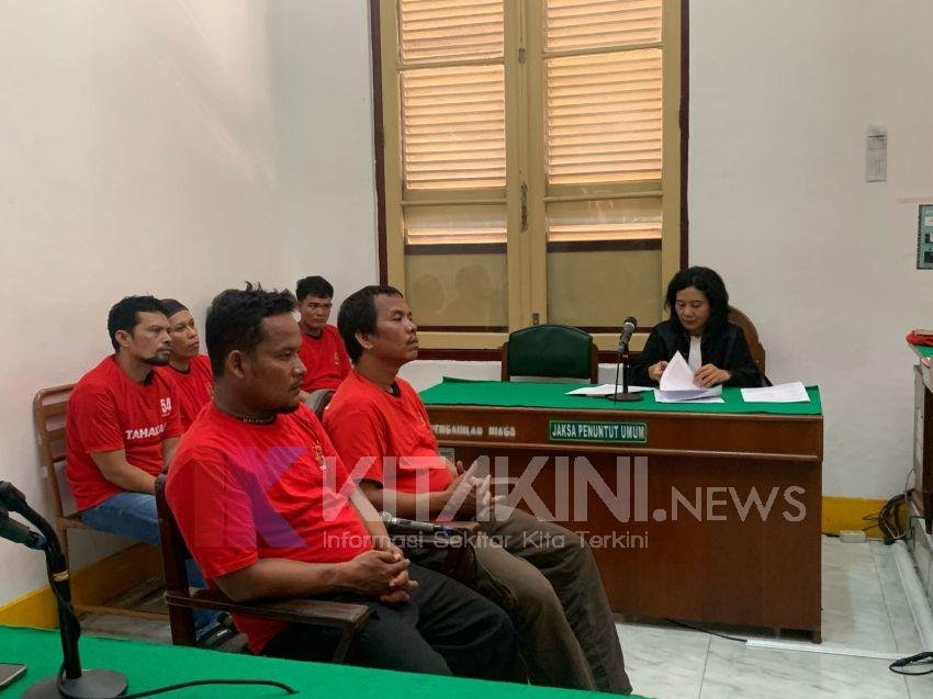 Empat Kurir 40 Kg Sabu Dituntut Pidana Mati