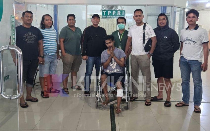 Mencoba Melarikan Diri, Kocan Dapat Timah Panas di Kaki dari Polres Tapsel