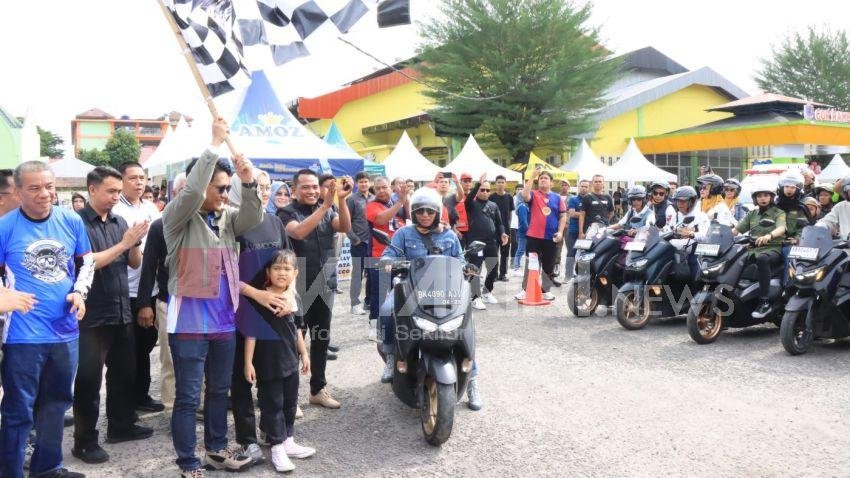 Hadiri Binjai Bikers Day 2025, Wawako : Kota Sahabat Bagi Semua Kalangan