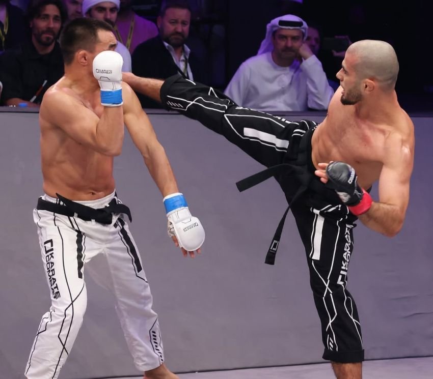 Muhammad Mokaev Menang TKO di Debut Karate Combat 54 Dubai, Tunjukkan Dominasi Striking