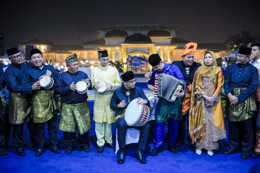 Gendang Melayu Bergema di Tengah Hujan, Gemes ke-8 Resmi Dibuka Meriah