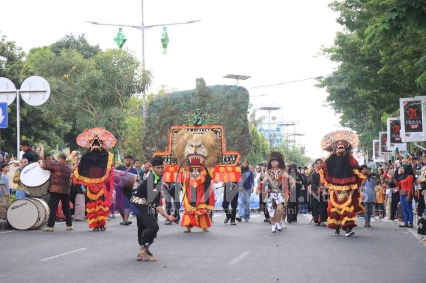 Kemeriahan Pawai Budaya Hari Jadi Ke 153 Kota Binjai