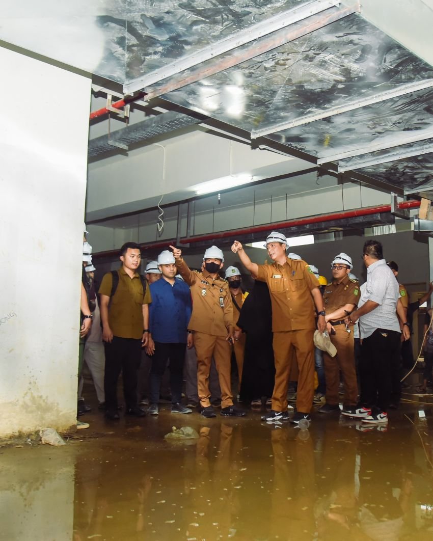 Zakiyuddin Harahap Tinjau Basement Lapangan Merdeka