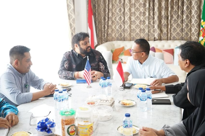 Zakiyuddin Terima Kunjungan Wakil Konsul AS, Bahas Potensi Kerjasama UMKM