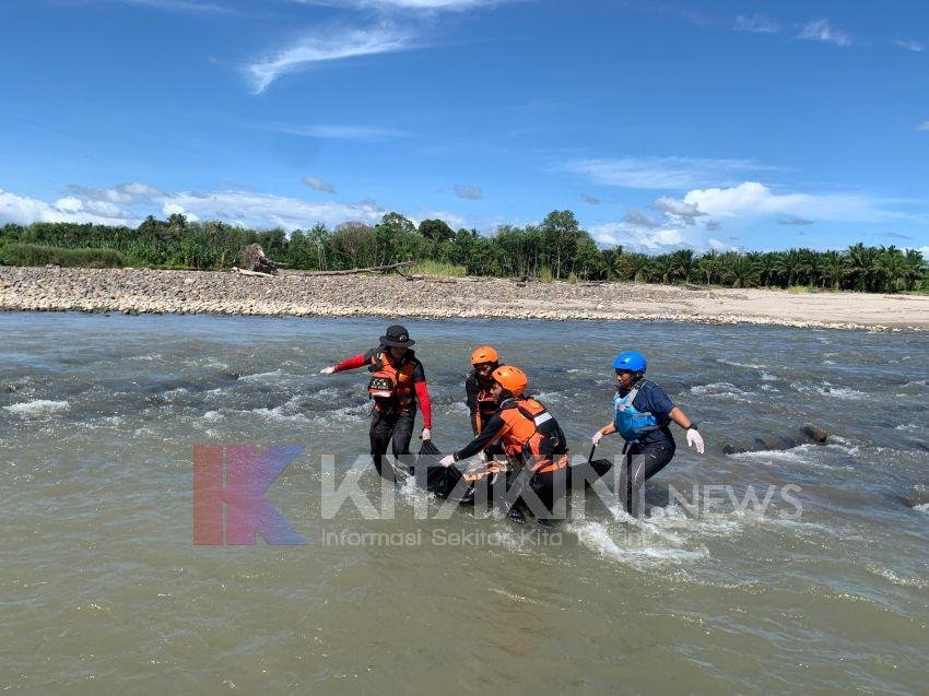 Hanyut di Sungai Batang Toru, Tim SAR Gabungan Temukan Karyawan PLTA