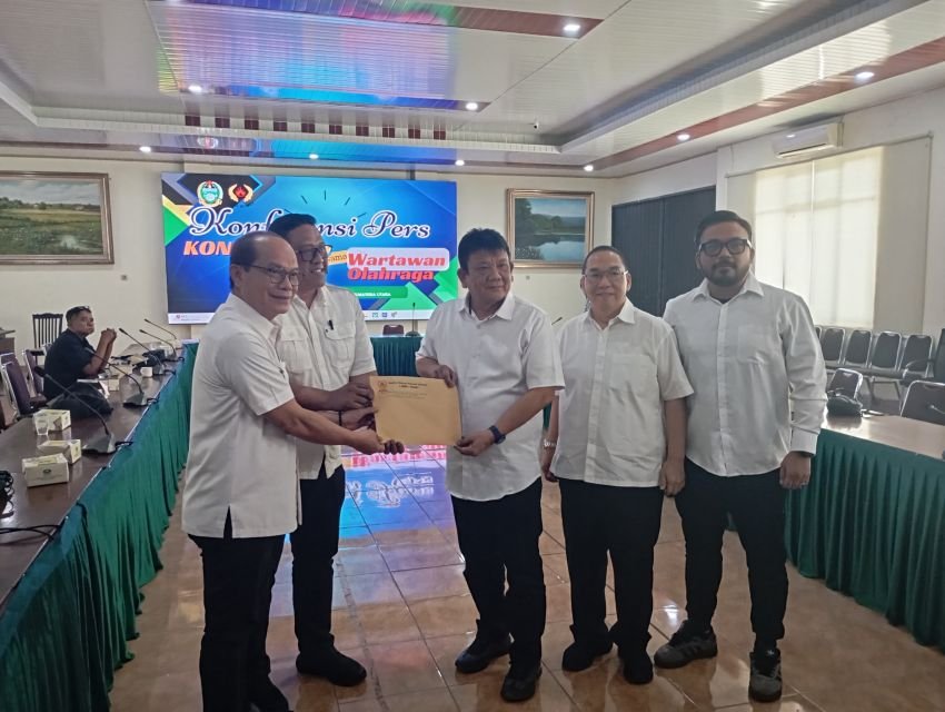 Ketua Umum Sampaikan Formasi Susunan Pengurus Harian KONI Sumut 2025–2029: Kombinasi Pengurus Lama dan Baru