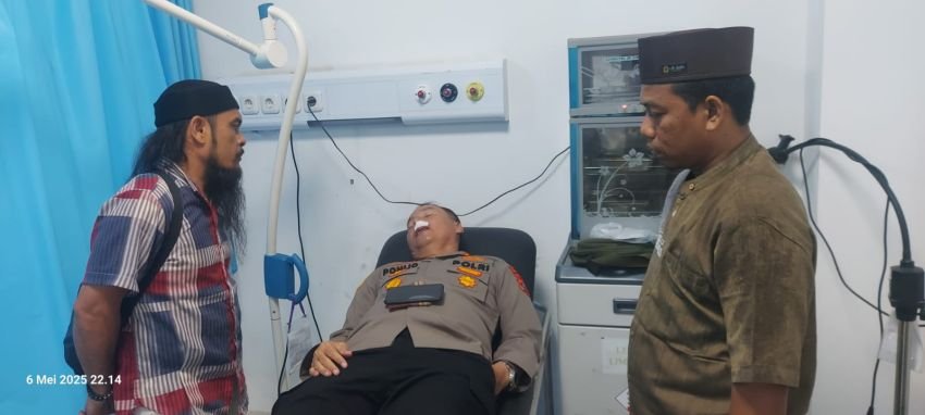 Kapolsek Belawan Terluka Saat Bubarkan Tawuran Remaja di Belawan