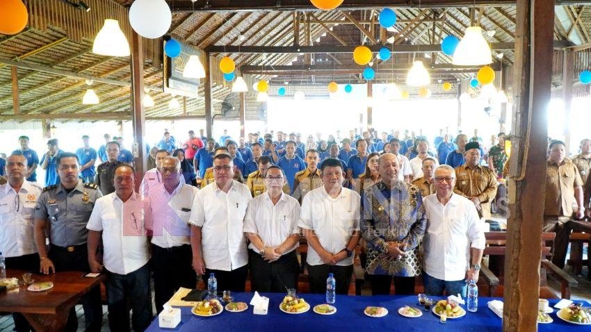 Bupati Langkat Syah Afandin Buka Raker KONI 2025