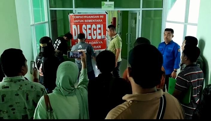 Pemko Pekanbaru tidak Bayar Utang Rp54 Miliar, Pengusaha Segel Rumah Sakit