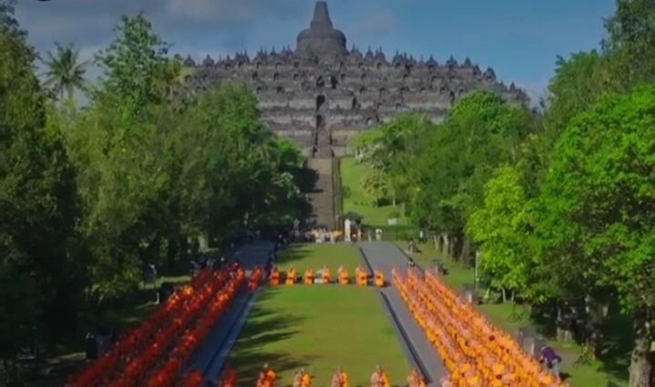Waisak di Borobudur Bikin Penginapan Penuh Sesak
