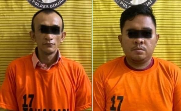 Jual Sabu ke Petugas, Pelaku Langsung Digelandang ke Polres Binjai